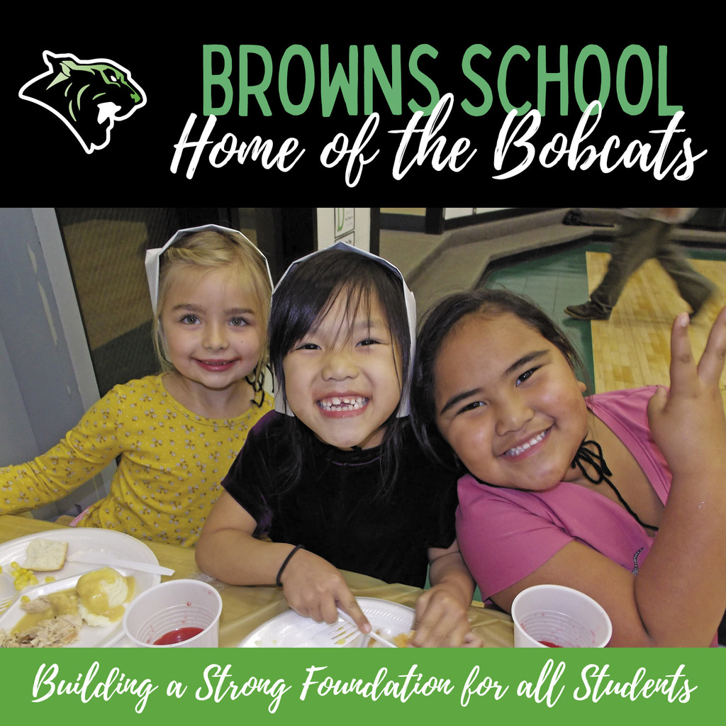 Browns School Postcard Front